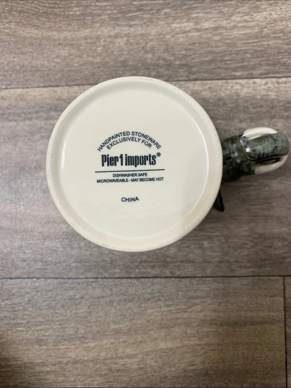 Pier 1 Imports Ceramic Elephant Mug